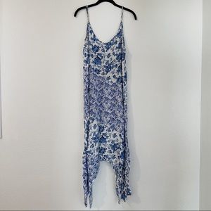 En Creme Floral Print Summer Dress